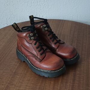 Y2K  Dr. Martens Leather Boots Men's Size 4